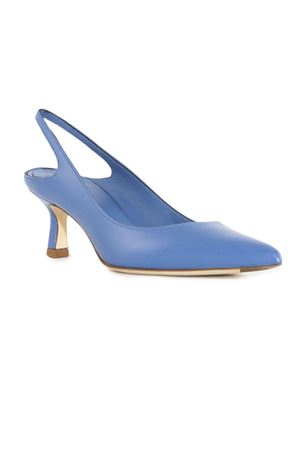 Pumps Roser in pelle di vitello blu ROBERTO FESTA | ROSERJEANS